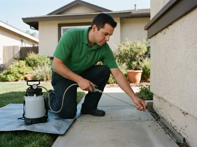 Argentine Ant Colony Perimeter Defense in Riverside, CA