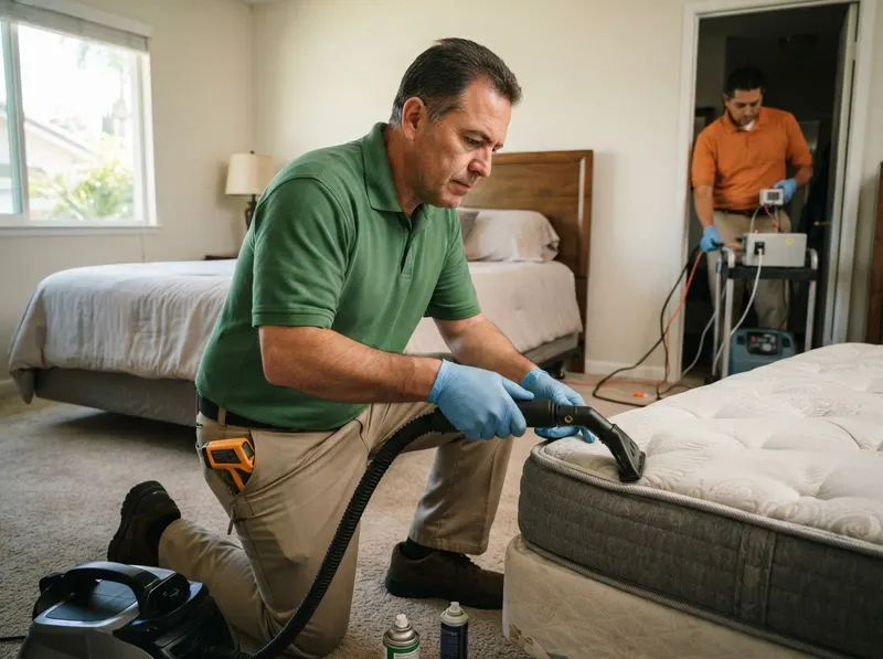 Bed Bug Thermal and Targeted Barrier Eradication in Riverside, CA