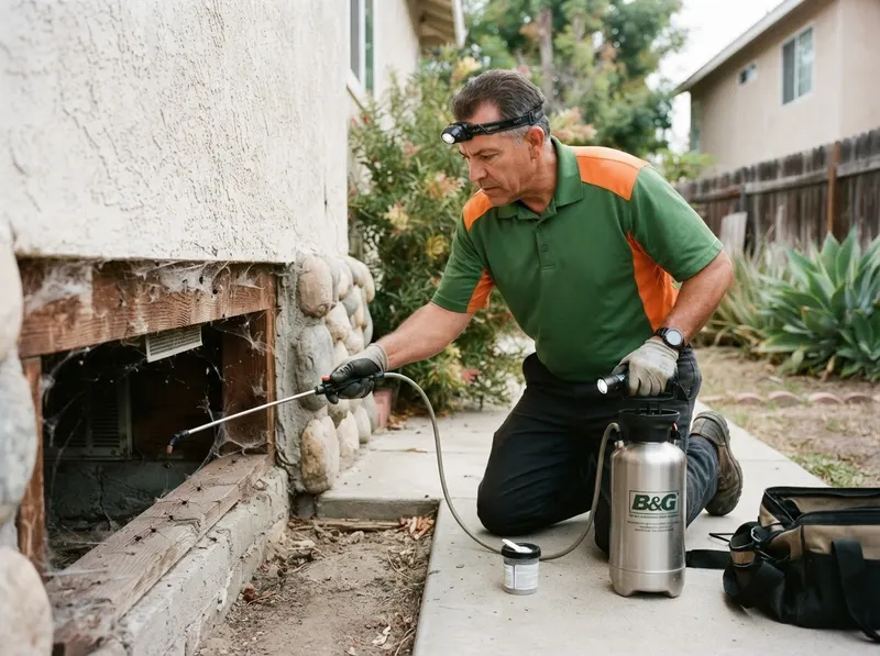 Black Widow and Structural Spider Remediation in Riverside, CA