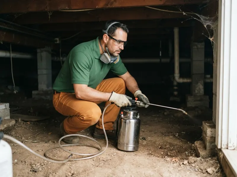 Flea and Tick Yard and Subfloor Remediation in Riverside, CA